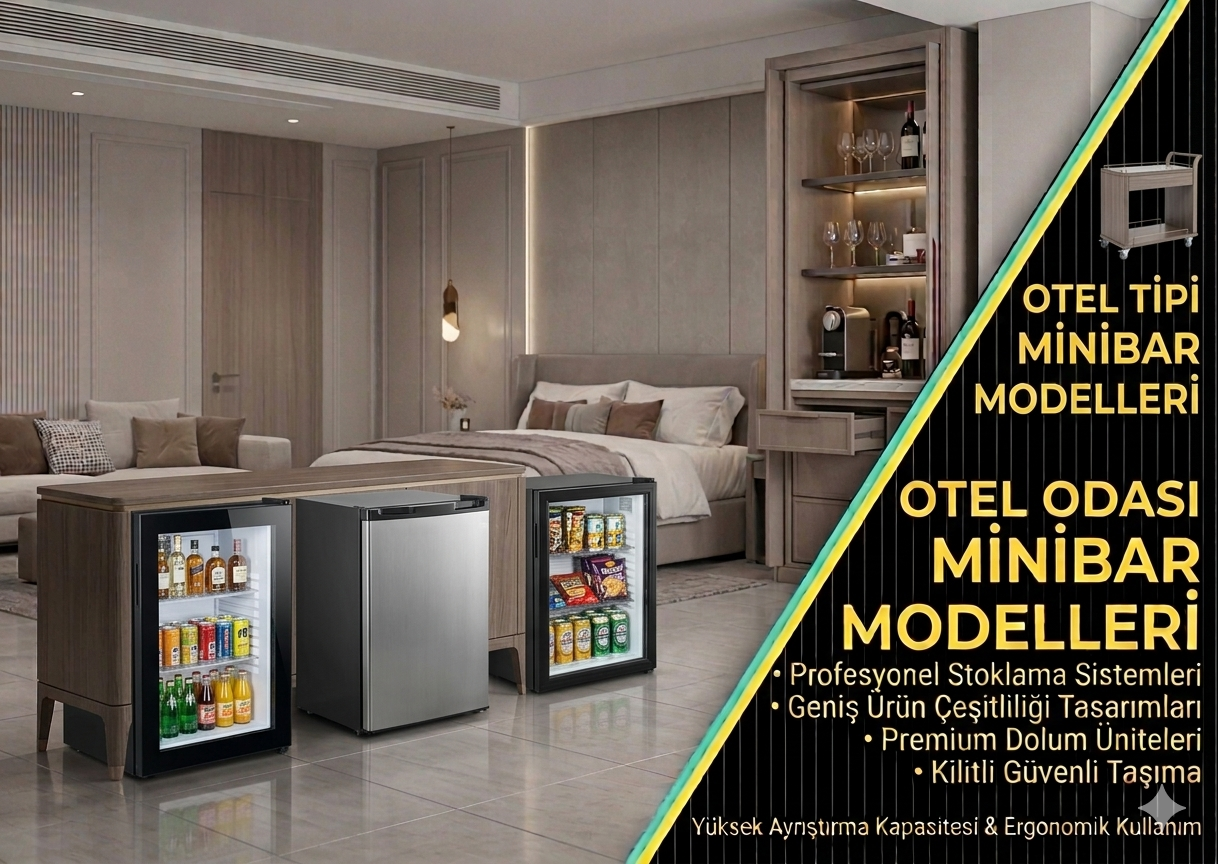 Otel tipi minibar modelleri